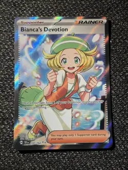 Biancas Devotion Holo Pokemon Card 197/162 Temporal Forces SV05 Near Mint TCG - Image 1