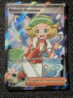 Biancas Devotion Holo Pokemon Card 197/162 Temporal Forces SV05 Near Mint TCG - Image 2