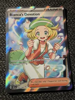 Biancas Devotion Holo Pokemon Card 197/162 Temporal Forces SV05 Near Mint TCG - Image 3