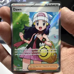 Pokemon Dawn Full Art Holo Ultra Rare Trainer 118/094 Me02 Phantasmal Flames - Image 1
