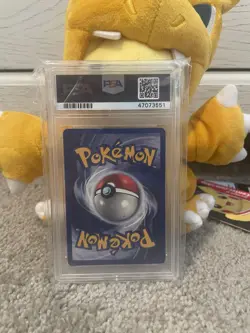 Pokemon TCG Blastoise Base Set PSA 5 - Image 2