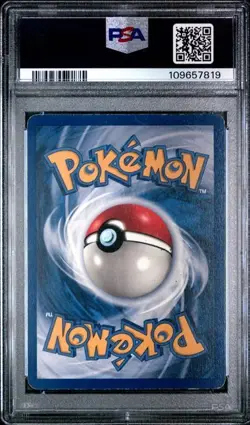 1999 POKEMON BASE SET UNLIMITED #12 NINETALES-HOLO PSA 5 - Image 2
