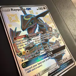 Rayquaza GX 177A/168 Alternate Art Holo Jumbo Promo Pokemon Card NM - Image 2