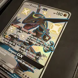 Rayquaza GX 177A/168 Alternate Art Holo Jumbo Promo Pokemon Card NM - Image 3