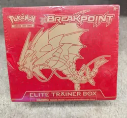 POKEMON TCG XY Breakpoint Red ELITE TRAINER Factory Sealed Box Gyaradoa - Image 1