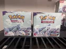Pokemon TCG Sword & Shield - Chilling Reign Booster Box Factory Sealed 820650818462 - Image 1