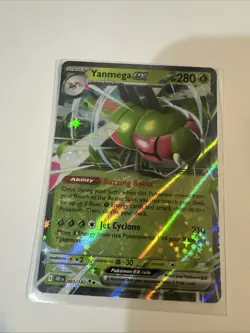 Yanmega Ex 3/182 Pokemon TCG S&V Destined Rivals Double Rare Holo NM - Image 2