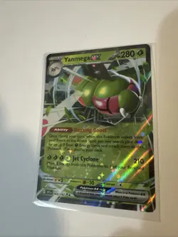 Yanmega Ex 3/182 Pokemon TCG S&V Destined Rivals Double Rare Holo NM - Image 3