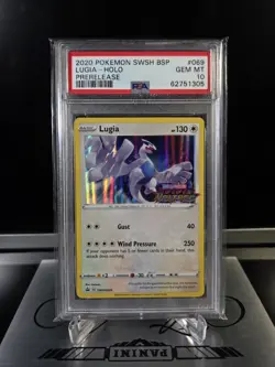 Pokemon: Lugia (PRERELEASE) Promo, Stamped, Vivid Voltage, PSA 10!! - Image 1
