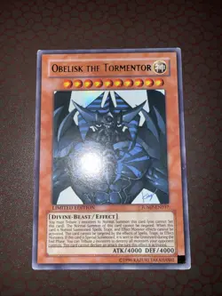 Yu-Gi-Oh! Obelisk the Tormentor - JUMP-EN037- Ultra Rare - Limited Edition MP! - Image 2