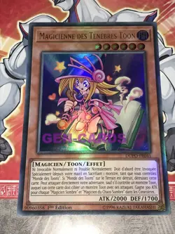 Carte Yu Gi Oh MAGICIENNE DES TENEBRES TOON DUPO-FR041 - Image 1