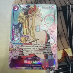 Black Maria (Illustration Box Vol.2) - One Piece Promotion Cards (OP-PR) Sealed - Image 1