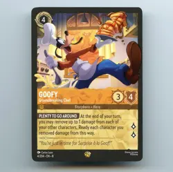 Goofy - Groundbreaking Chef 4/204 EN 8 | Legendary Non-Foil | Disney Lorcana - Image 1