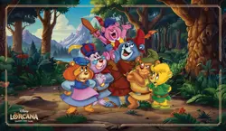 Disney Lorcana Playmat - Adventures of the Gummi Bears - 90's Cartoon - TCG - C - Image 2