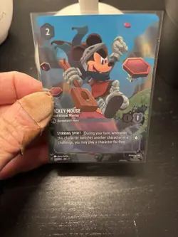 Disney Lorcana Mickey Mouse - Inspirational Warrior Enchanted Archazia's Island - Image 1