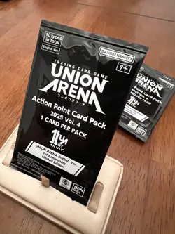 Union Arena TCG Action Point Card Pack 2025 Vol.4 English Set of 12 - Image 3