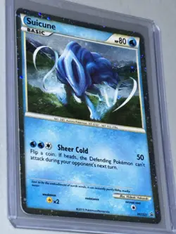 Pokemon TCG Suicune Heartgold & Soulsilver HGSS21 Black Star Promo Holo Card - Image 2