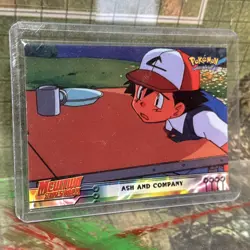 Topps - Pokemon - Ash and Company - Non Holo - #9 - The First Movie Card - Image 1