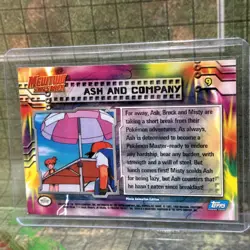 Topps - Pokemon - Ash and Company - Non Holo - #9 - The First Movie Card - Image 2