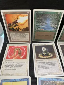 Vintage MTG Card Lot 25pc Magic The Gathering Revised White Border 90's #1 - Image 2
