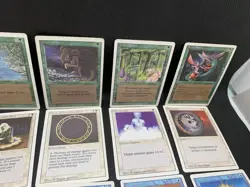 Vintage MTG Card Lot 25pc Magic The Gathering Revised White Border 90's #1 - Image 3