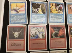 Vintage MTG Card Lot 25pc Magic The Gathering Revised White Border 90's #1 - Image 4