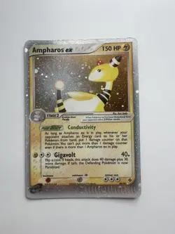 Pokemon Card Ampharos ex Holo - 89/97 EX Dragon English 2003 MP - Image 1
