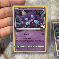 Pokemon Sableye Holo Rare Prize Pack Series Cards 070/196 x2 - Image 2