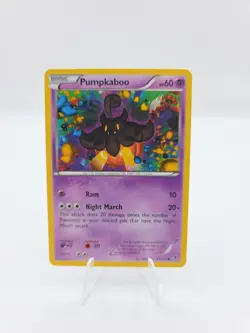 Pokemon Card Pumpkaboo Phantom Forces Common 44/119 Near Mint - Image 1