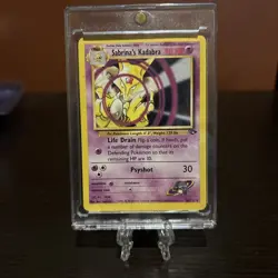 Pokemon TCG Sabrina's Kadabra Gym Challenge 1st Edition Uncommon Card 58/132 - Image 1