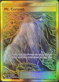 Mt. Coronet SV89/SV94 Hidden Fates: Shiny Vault Holo - Pokemon Card - Image 1