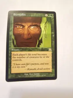 Biorhythm Onslaught MTG Magic The Gathering NM - Image 1