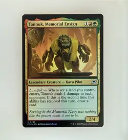 Magic the Gathering: Tannuk, Memorial Ensign Edge of Eternities Foil NM - Image 1
