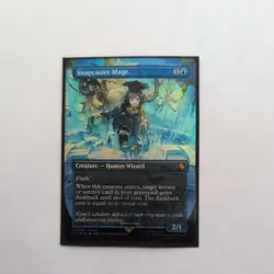 Snapcaster Mage (Borderless) (Chocobo Track Foil) Commander: Final Fantasy Foil - Image 1