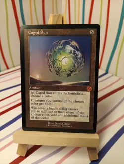 MTG - Caged Sun M The Brothers' War: Retro Frame Artifacts NM - Image 1