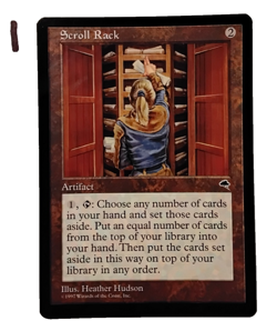 Scroll Rack Tempest Rare LP MTG: Magic the Gathering - Image 1