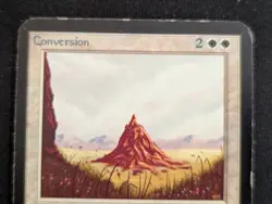 Conversion - Alpha - LP - MTG - Magic The Gathering - White - Enchant - Image 3