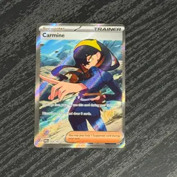 Carmine Ultra Rare 204/167 Sv06: Twilight Masquerade Holo POKEMON NEAR MINT - Image 1