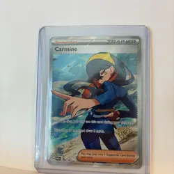 Pokemon TCG: Carmine #204/167 Twilight Masquerade Ultra Rare Full Art Holo - Image 2