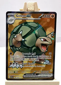 Golem ex Sv: Scarlet & Violet 151 189/165 Ultra Rare Holo 330 HP Pokemon TCG - Image 1