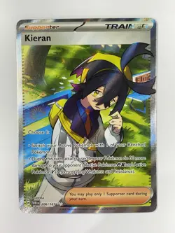 Pokemon: Kieran Ultra Rare Full Art Holo 206/167 Twilight Masq (Near Mint) - Image 1