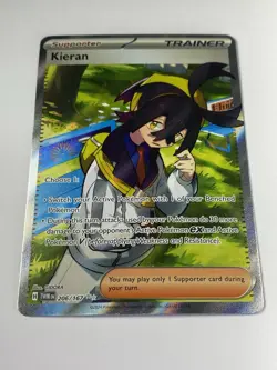 Pokemon: Kieran Ultra Rare Full Art Holo 206/167 Twilight Masq (Near Mint) - Image 2