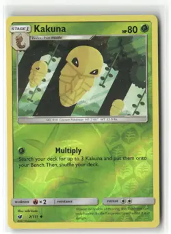 Pokemon Kakuna Uncommon SM - Crimson Invasion 2/111 NM - Image 1