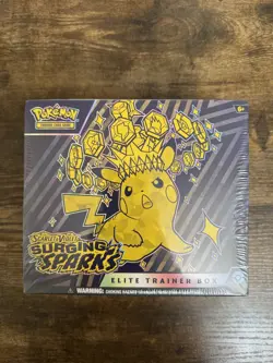 SEALED POKEMON TCG SURGING SPARKS ELITE TRAINER BOX (ETB) - Image 1