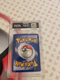 2002 Pokemon Legendary Collection #55 /110 NIDORINA - REVERSE FOIL PSA 8 - Image 3