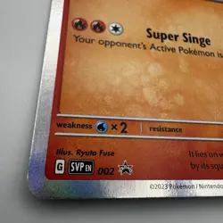 Pokemon TCG Fuecoco SVP002 Scarlet Violet Holo Rare Black Star Promo Near Mint - Image 2