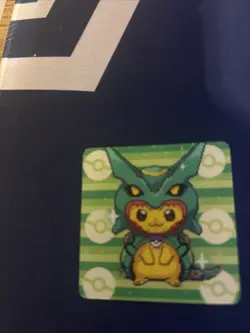 Pokemon 3D Gameboy Lenticular 3.0 Chinese Rare Pikachu Poncho Rayquaza - Image 3