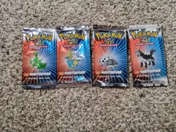 Pokemon TCG EX Ruby & Sapphire Booster Pack Art Set EMPTY - Image 1
