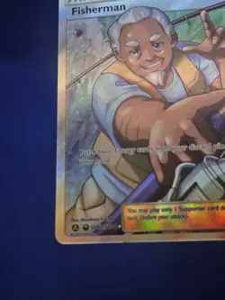 Pokemon Hidden Fates Shiny Vault Fisherman SV83/SV94 Shiny Holo Rare NM - Image 5