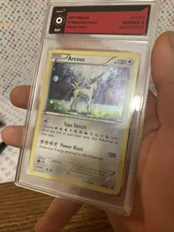 Pokemon Arceus XY197 XY Holo Degree 0 “RIP” - Image 2